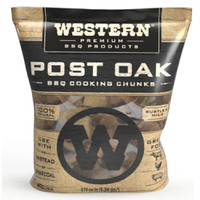 WESTERN - WOOD CHUNKS  POST OAK 3.1kg