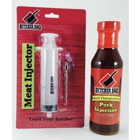 Butcher BBQ Liquid Pork Injection 340g w/Injector