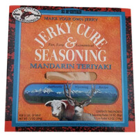 HI MOUNTAIN - Jerky Cure & Seasoning - Mandarin Teriyaki Blend - 85g Seasoning +119g Cure