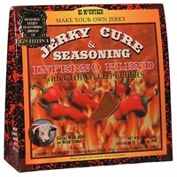 HI MOUNTAIN - Jerky Cure & Seasoning - Inferno Blend - 85g Seasoning +119g Cure