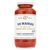 YO MAMA'S - Glorious Roasted Garlic Pasta Sauce - 708g