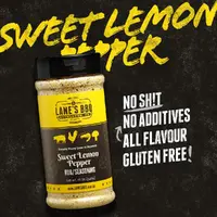 LANE'S - SWEET LEMON PEPPER  Rub/Seasoning 283g