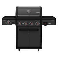 COLEMAN - Revolution 4 Burner with Side Burner - Black Matte