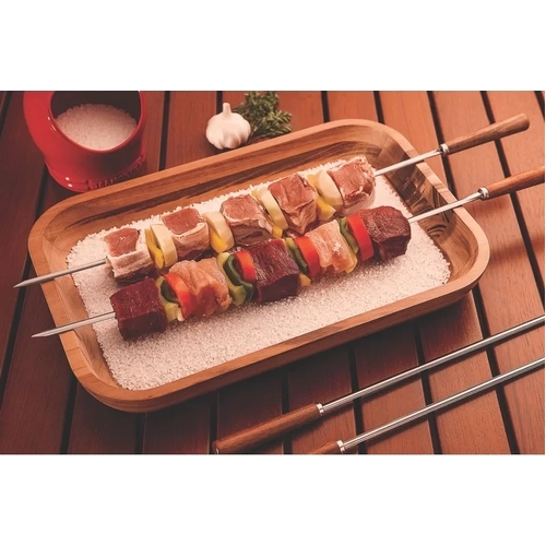 TRAMONTINA - Wood Handle Skewers 50cm - 6 pcs