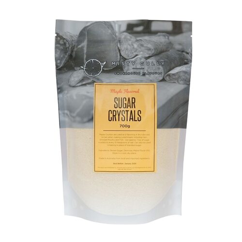 MISTY GULLY - Maple Flavoured Sugar Crystals 700g