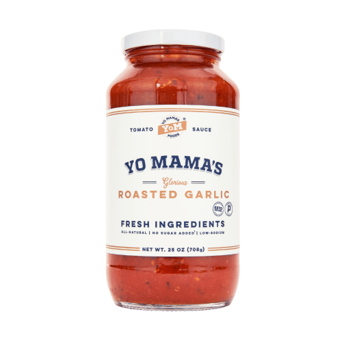 YO MAMA'S - Glorious Roasted Garlic Pasta Sauce - 708g