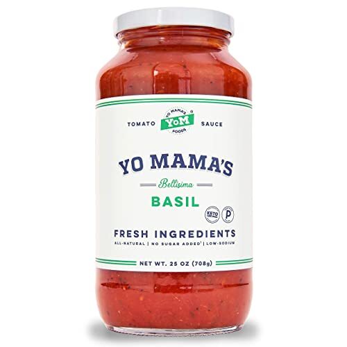 YO MAMA'S - Bellisima Basil Pasta Sauce - 708g 