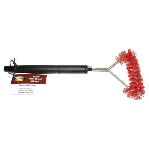 OUTDOOR MAGIC – Nylon Grill Brush 40cm