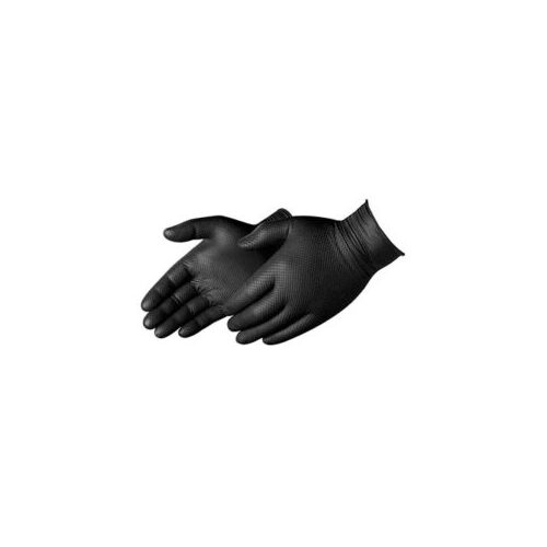 Outdoor Magic - Black Nitrile 100 Large Gloves