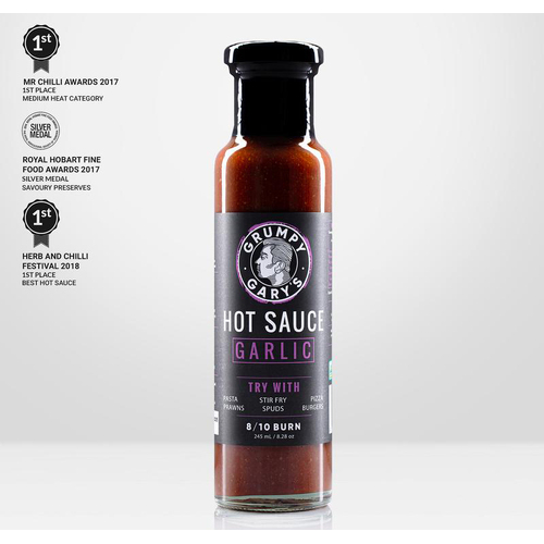 GRUMPY GARRY’S – Garlic Hot Sauce 245ml