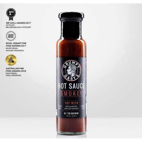 GRUMPY GARRY’S – Smoky Hot Sauce 245ml